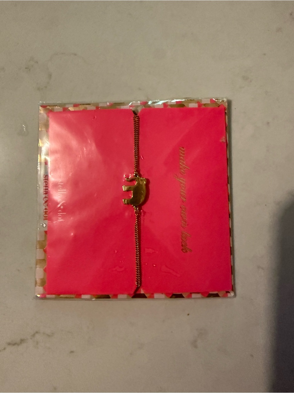 Party Napkins with Gift Tag Design